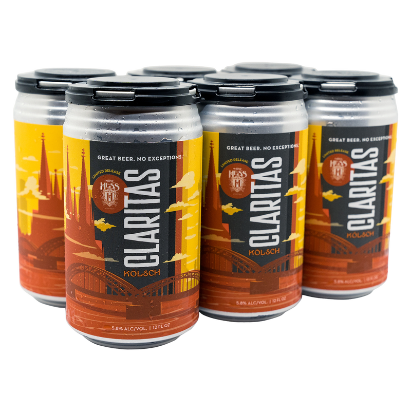 Mike Hess Brewing Claritas Kolsch 6pk 12oz Can