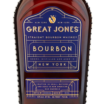 Great Jones Straight Bourbon Whiskey 750ml (86 Proof)