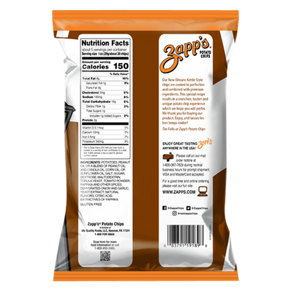 Zapp's Mesquite BBQ Kettle Potato Chips 4.75oz