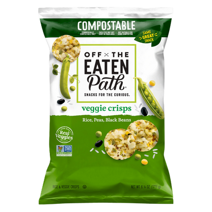 Off the Eaten Path® Rice Peas and Black Beans Veggie Crisps 6.25oz
