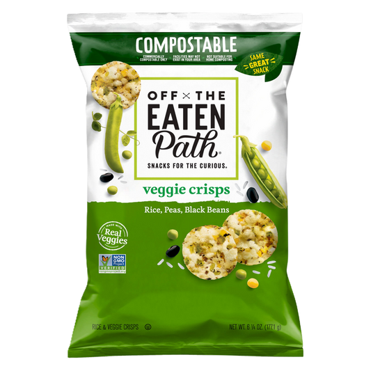 Off the Eaten Path® Rice Peas and Black Beans Veggie Crisps 6.25oz