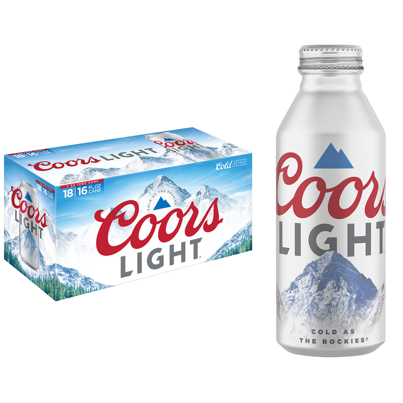 Coors Light 18pk 16oz Can 4.2% ABV