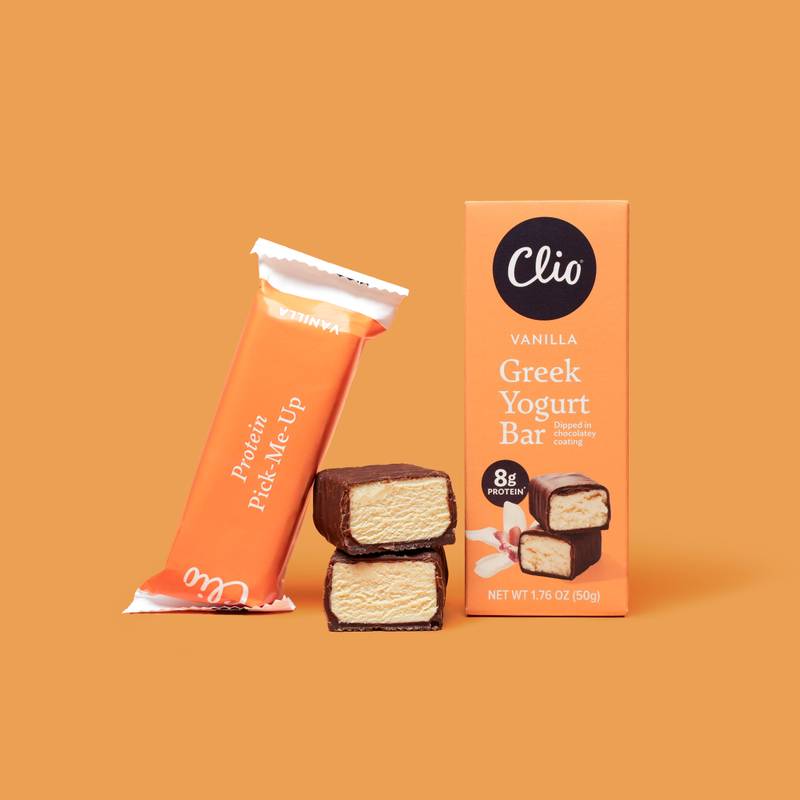 Clio Vanilla Greek Yogurt Bar - 1ct