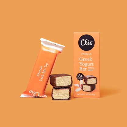 Clio Vanilla Greek Yogurt Bar - 1ct