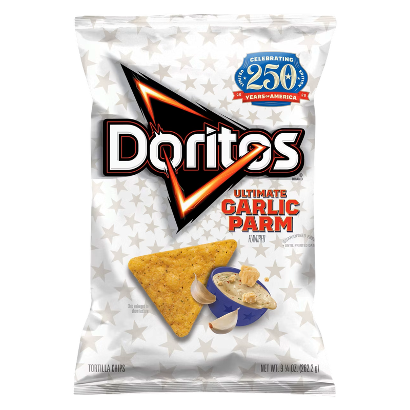 Doritos Tortilla Chips Ultimate Garlic Parm 9.25oz