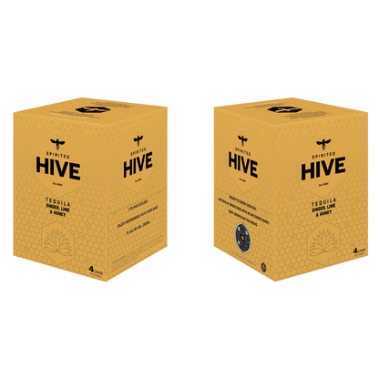Spirited Hive Tequila Ginger 4pk 12oz (14 Proof)