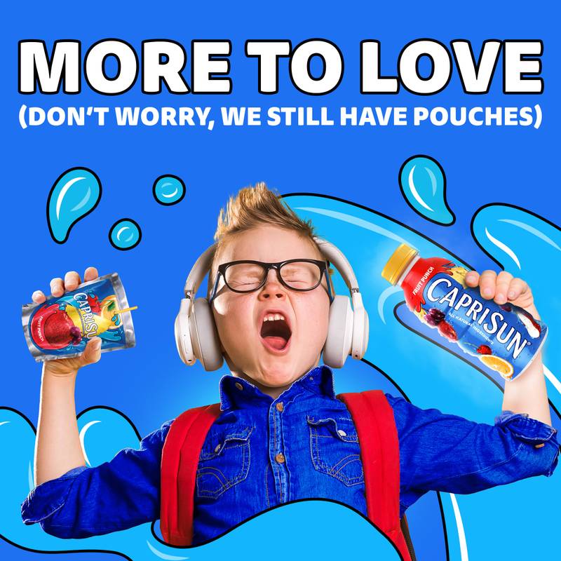 Capri Sun Fruit Punch 12oz Btl