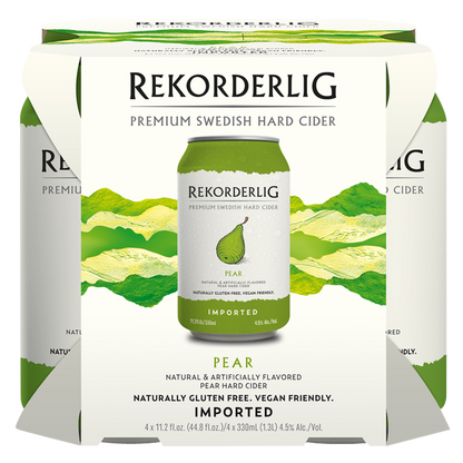 Rekorderlig Pear Cider 4pk 11.2oz Can 4.5% ABV