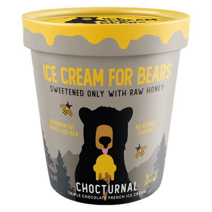 Ice Cream for Bears Triple Chocolate "Chocturnal" Pint
