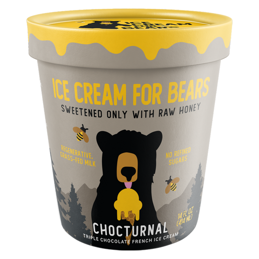 Ice Cream for Bears Triple Chocolate "Chocturnal" Pint