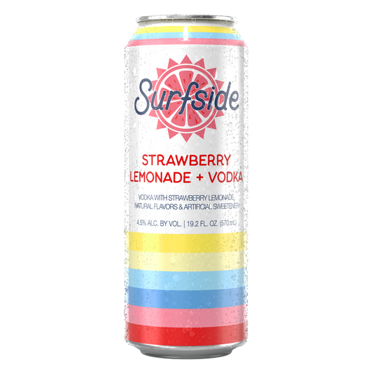 Surfside Strawberry Lemonade + Vodka 19.2oz Can
