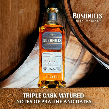 Bushmills 21 Year Irish Whiskey 750ml (80 Proof)