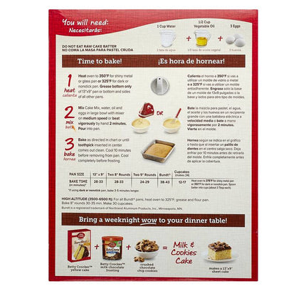 Betty Crocker Super Moist Yellow Cake Mix 15.25oz