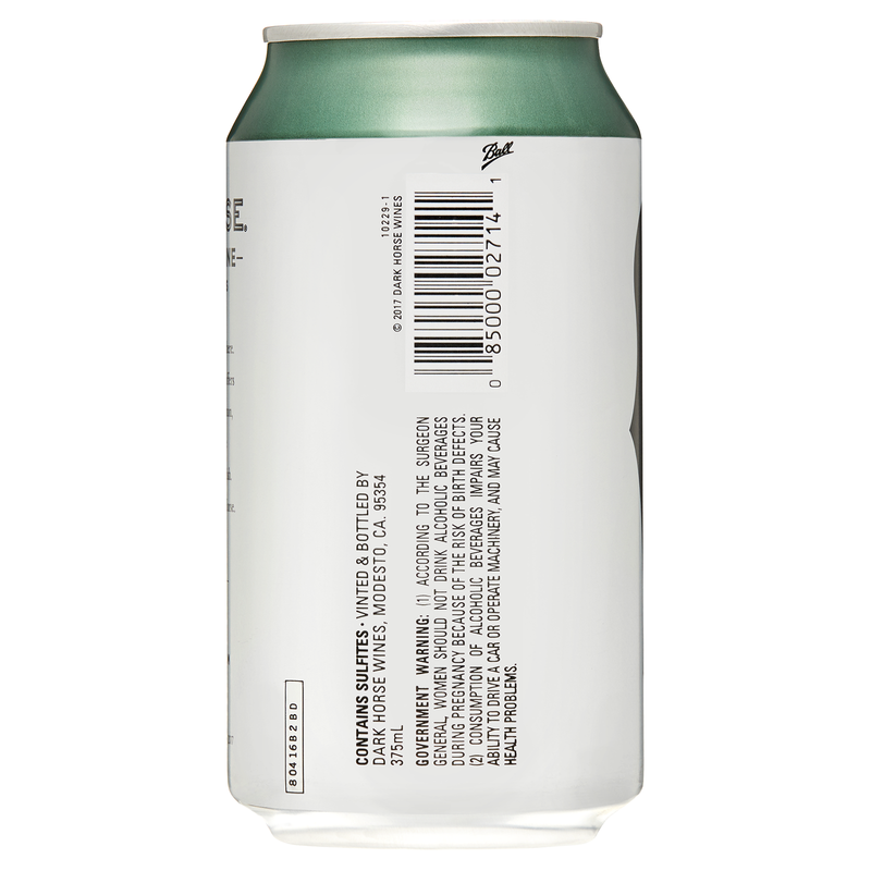 Dark Horse Pinot Grigio 375 ml Can