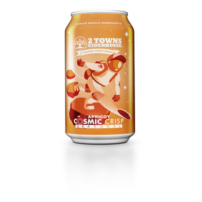 2 Towns Cosmic Crisp Seasonal Cider 6pk 12oz Can 9% ABV