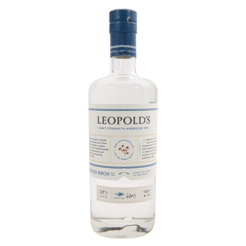 Leopold Navy Strength Gin 750ml