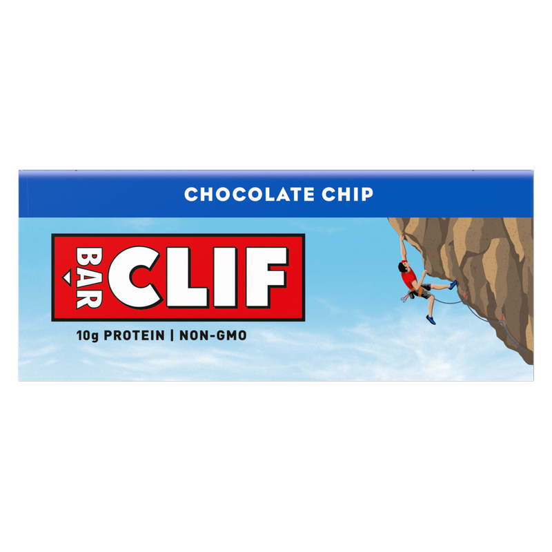 Clif Bar Chocolate Chip Energy Bar Case 12 ct