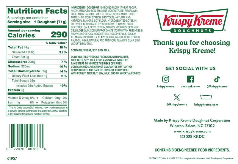 Krispy Kreme Pumpkin Spice Collection - 6ct