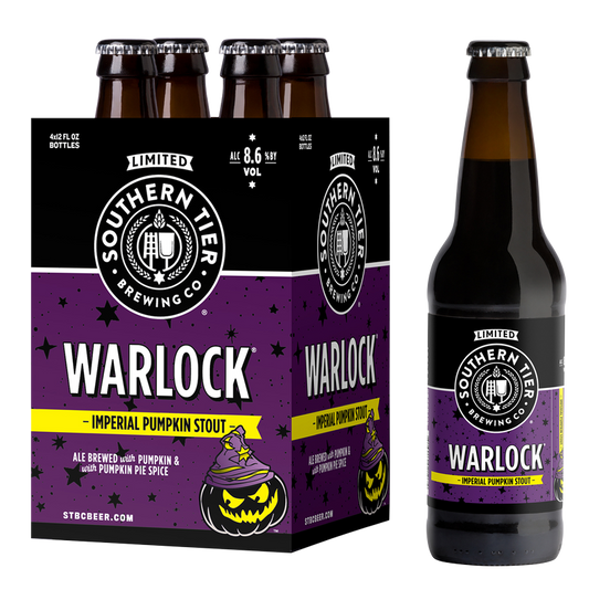 Southern Tier Warlock Imperial Stout 4pk 12oz Btl 8.6% ABV