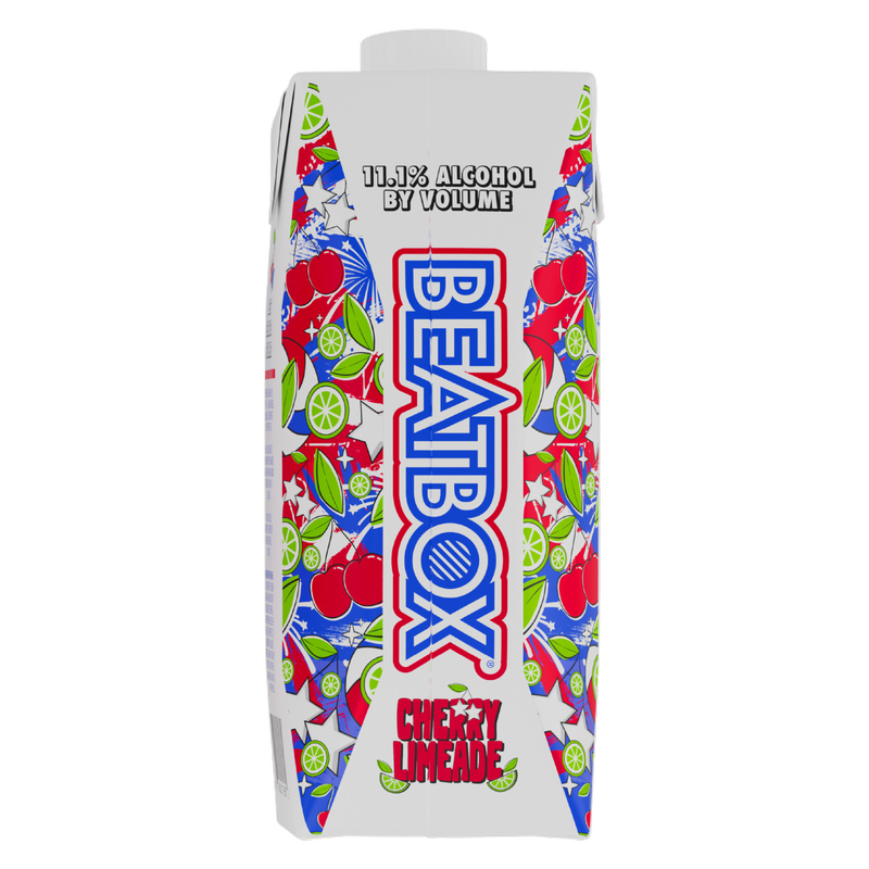 BeatBox Cherry Limeade 500ml 11.1% ABV Wine Party Punch