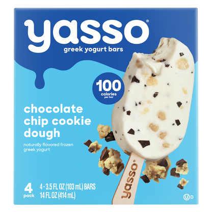 Yasso Greek Yogurt Cookie Dough Bar 4ct