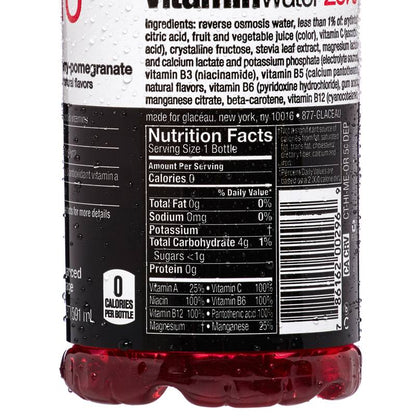 Vitamin Water Zero Sugar XXX 20oz Btl