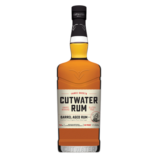 Cutwater Three Sheets Barrel Aged Rum 750ml