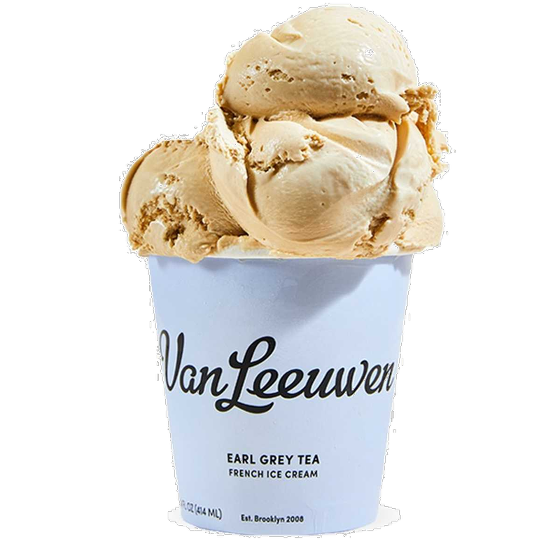 Van Leeuwen Earl Grey Tea Ice Cream Pint 14oz