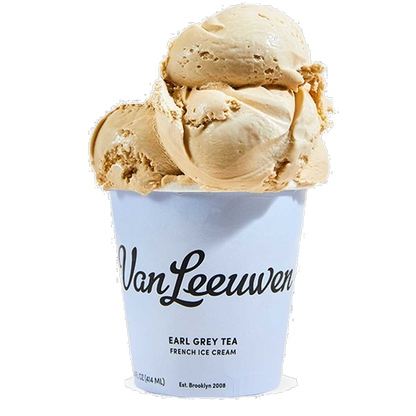 Van Leeuwen Earl Grey Tea Ice Cream Pint 14oz