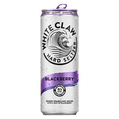 White Claw Seltzer Blackberry 6pk 12oz Can 5.0% ABV