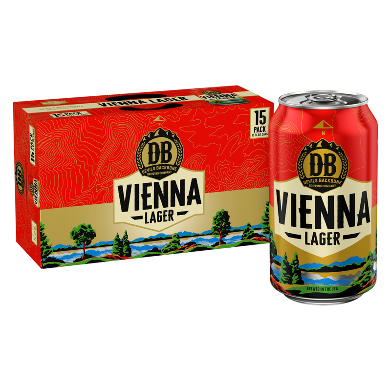 Devil's Backbone Vienna Lager 15pk 12oz Can 4.9% ABV