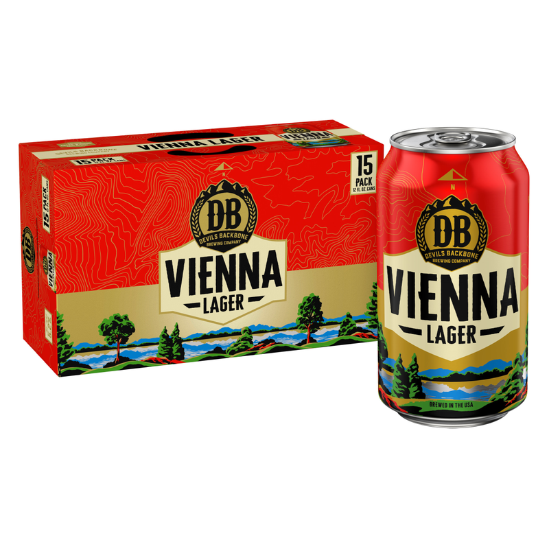Devil's Backbone Vienna Lager 15pk 12oz Can 4.9% ABV