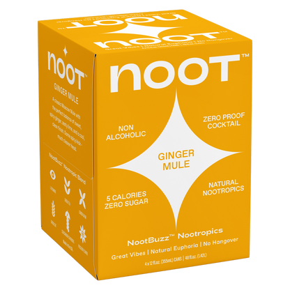 Noot Ginger Mule Non-Alcoholic Cocktail 4pk 12oz Can