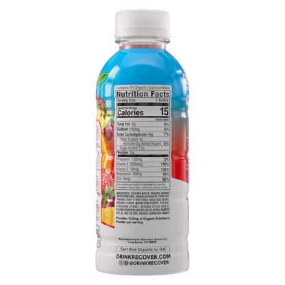 Recover 180 Organic Fruit Punch Sports Drink 16.9oz Btl