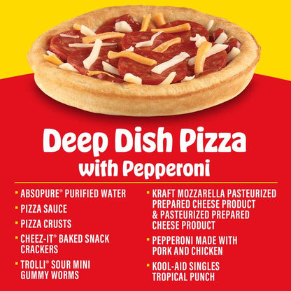 Lunchables Uploaded Pepperoni Deep Dish Pizza - 15oz