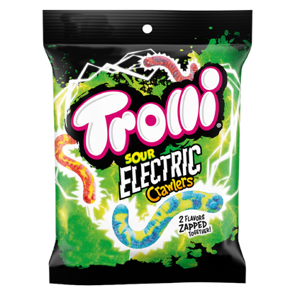 Trolli Electric Crawlers Gummy Candy, 4.25 oz