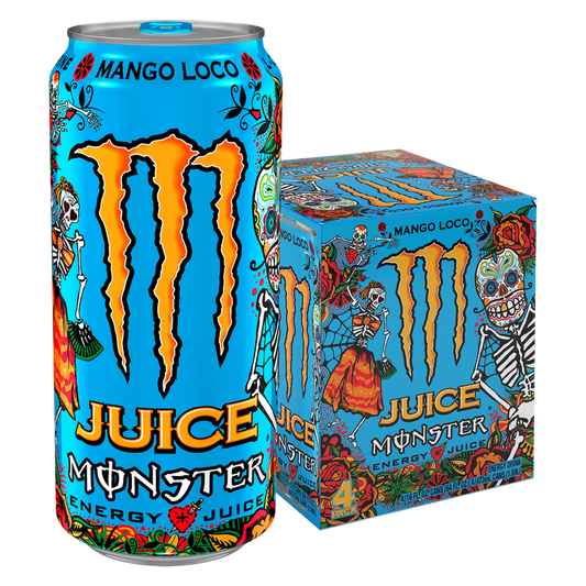 Monster Energy Mango Loco 4pk 16oz Can