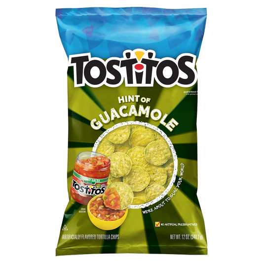 Tostitos Hint of Guacamole Bite Size Rounds Tortilla Chips 11oz