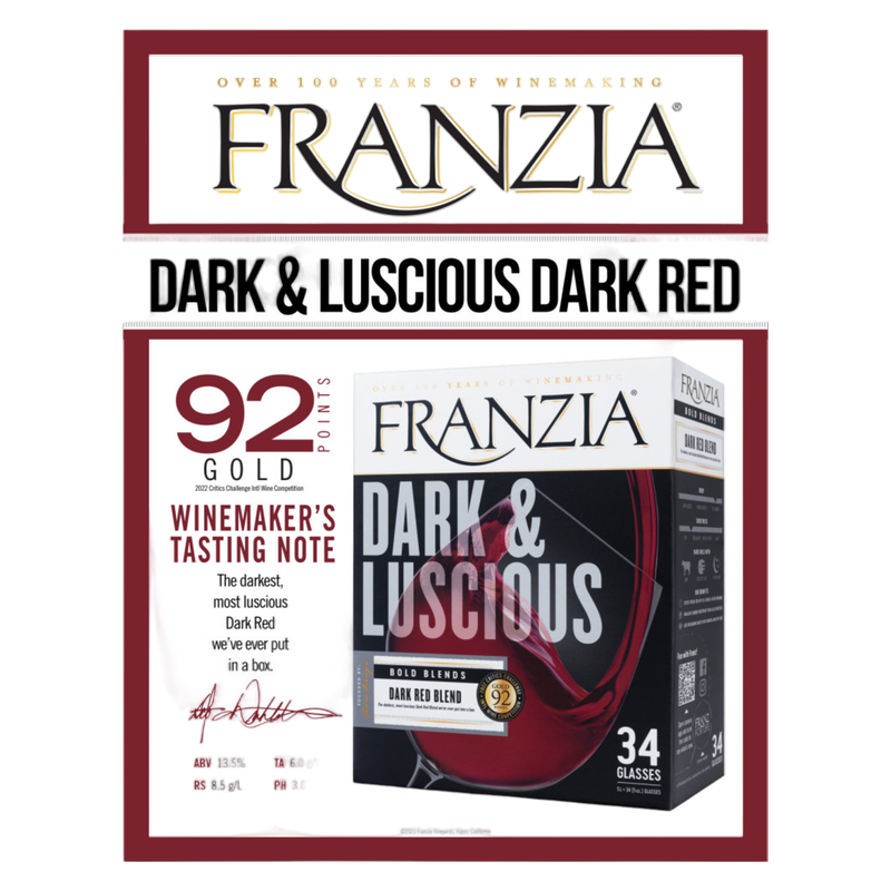 Franzia Dark Red Blend 5L Box