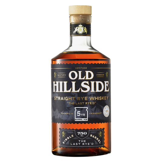 Old Hillside Rye Whiskey 750ml (104 proof)