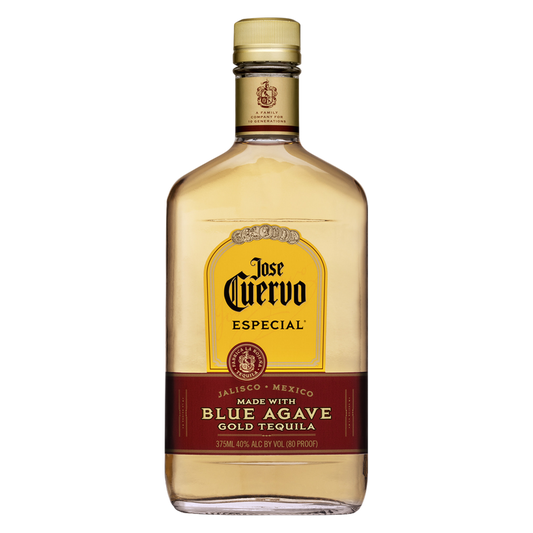 Jose Cuervo Especial Gold Tequila 375ml Flask (80 Proof)
