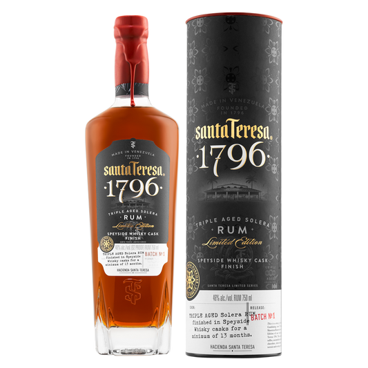 Santa Teresa 1796 Rum Speyside Whisky Cask Finish 750ml