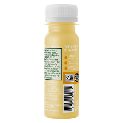 Suja Organics Digestion Ginger Pineapple Shot 2oz Btl