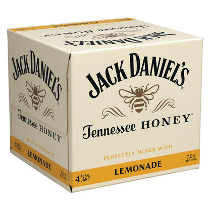 Jack Daniels Honey Lemonade Single 12oz Can 7% ABV