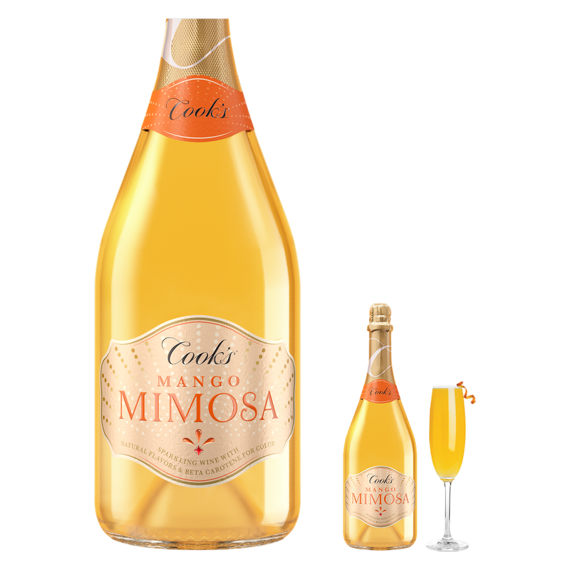 Cook's Mango Mimosa Sparkling Wine 750ml 10% ABV