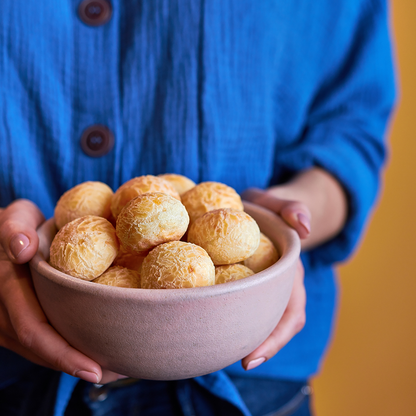Brazi Bites Cheddar & Parmesan Brazilian Gluten Free Cheese Bread 11.5oz