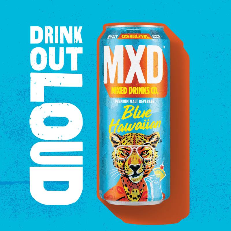MXD Drinks Co. Blue Hawaiian 16oz Can