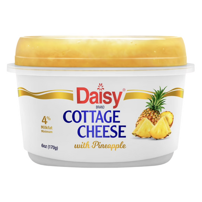 Daisy 4% Cottage Cheese with Pineapple - 6oz