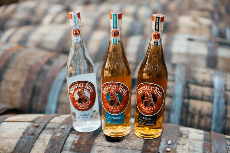 Rooster Rojo Blanco Tequila 750ml (80 Proof)