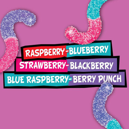 Trolli Very Berry Sour Brite Crawlers Gummy Candy 5oz
